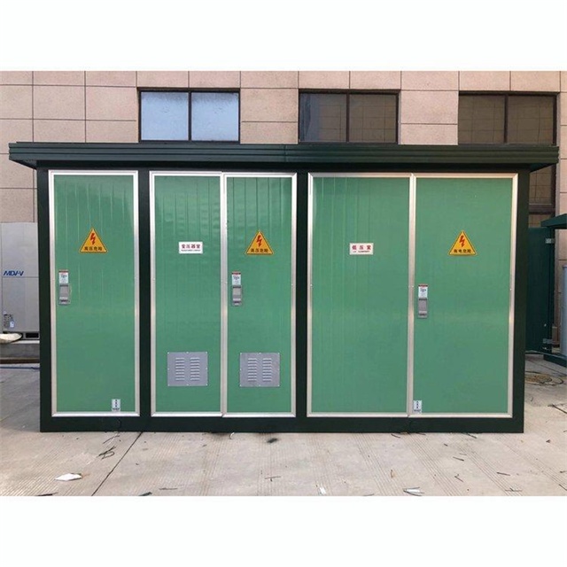 渝水1600KVA欧式箱式变压器